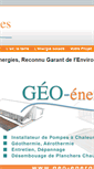 Mobile Screenshot of geo-energies.fr